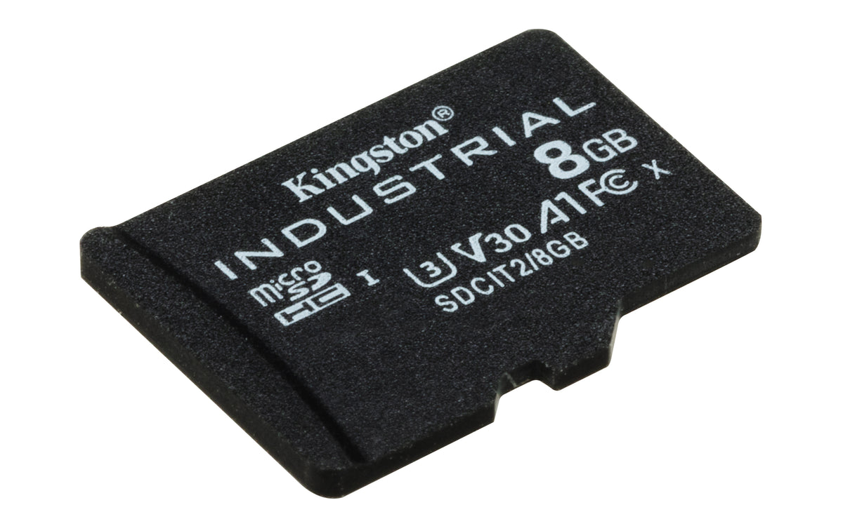 Kingston Technology 8GB microSDHC Industrial C10 A1 pSLC Karte Einzelpackung ohne Adapter