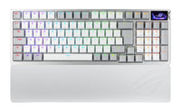 ASUS ROG Azoth 96 HE Tastatur Gaming USB + RF Wireless + Bluetooth QWERTZ Deutsch Weiß