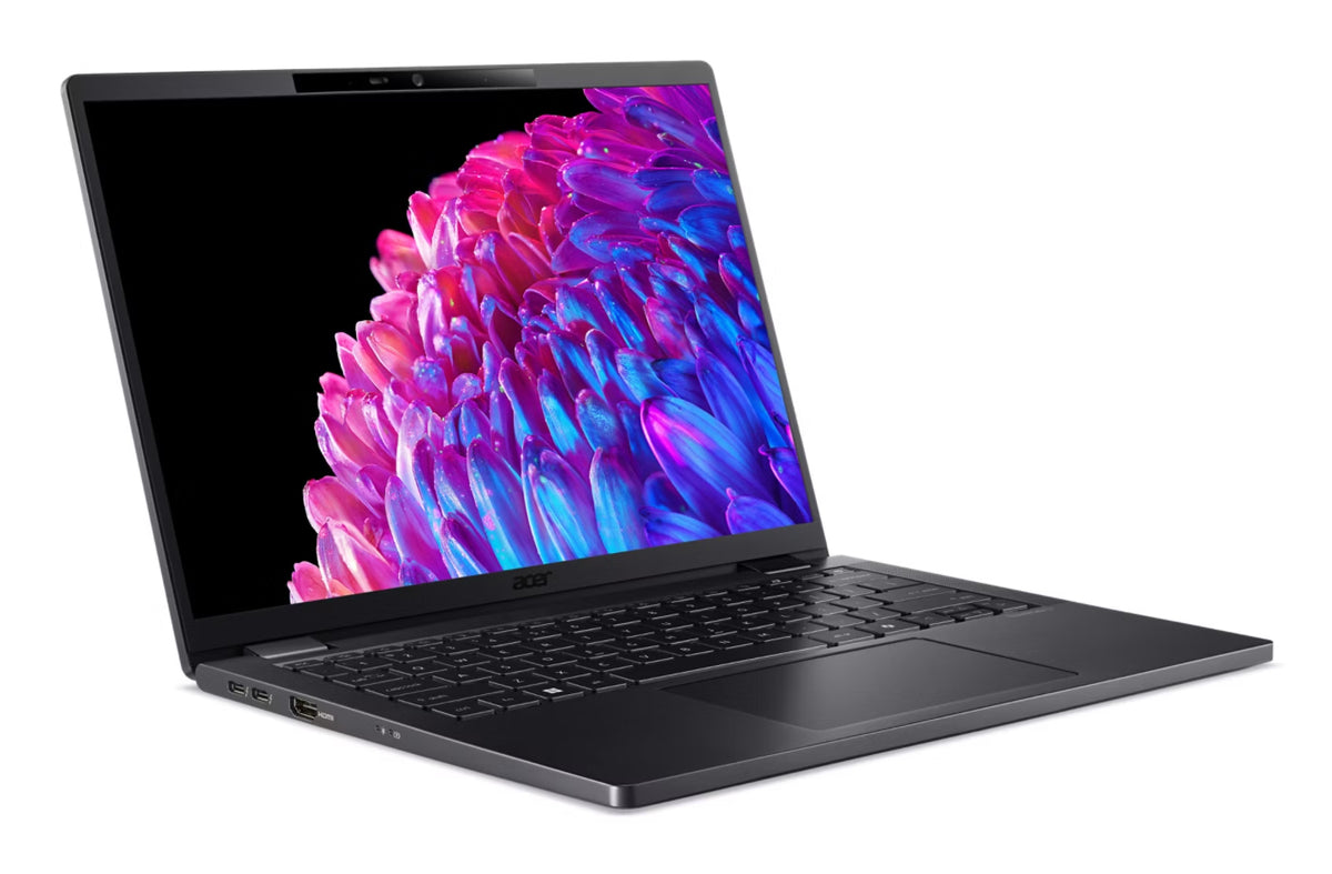 Acer TravelMate P6 TMP614-73-TCO-58ZV Intel Core Ultra 5 125H Laptop 35,6 cm (14") WUXGA 32 GB LPDDR5x-SDRAM 1 TB SSD Wi-Fi 7 (802.11be) Windows 11 Pro Schwarz