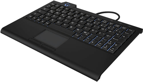 KeySonic KSK-3210ELU (DE) Super-Mini Touchpad schwarz