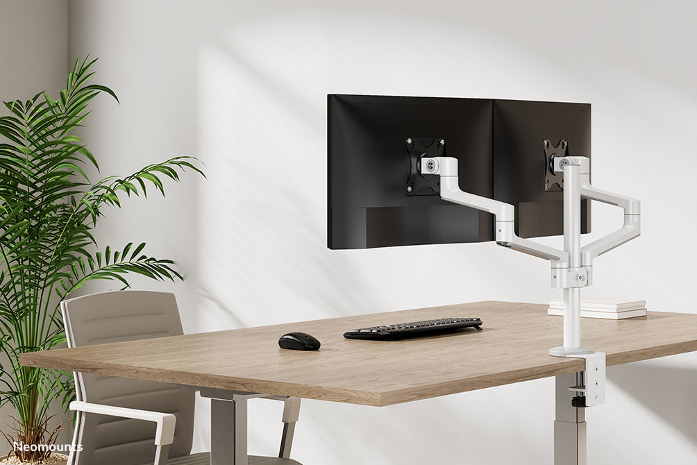 Neomounts DS60-425WH2 Monitorarm 17-27" - platzsparend