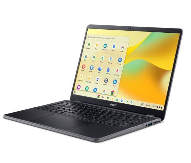 Acer Chromebook C937-TCO-C6NP Intel® N N150 35,6 cm (14") Touchscreen WUXGA 16 GB LPDDR5x-SDRAM 64 GB Flash Wi-Fi 6E (802.11ax) ChromeOS Schwarz US International