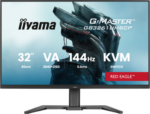 iiyama G-MASTER GB3261UHSCP-B1 Computerbildschirm 80 cm (31.5") 3840 x 2160 Pixel 4K Ultra HD LED Schwarz