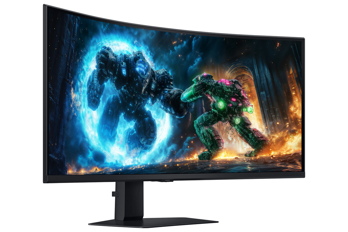 Samsung G75F Computerbildschirm 101,6 cm (40") 5120 x 2160 Pixel WUHD LCD Schwarz