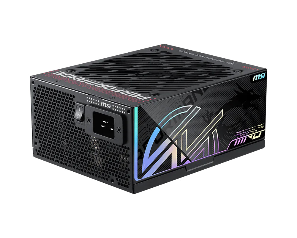 MSI MPG Ai1300TS PCIE5 Netzteil 1300 W 24-pin ATX ATX Schwarz