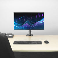 Supporto da tavolo per monitor ACT, 1 schermo fino a 32", grigio