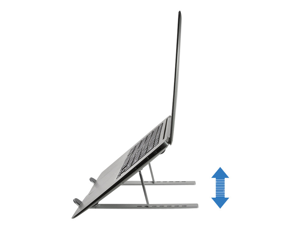 Conceptronic THANA04S ERGO Klappbarer Laptop-Kühlständer aus Aluminium
