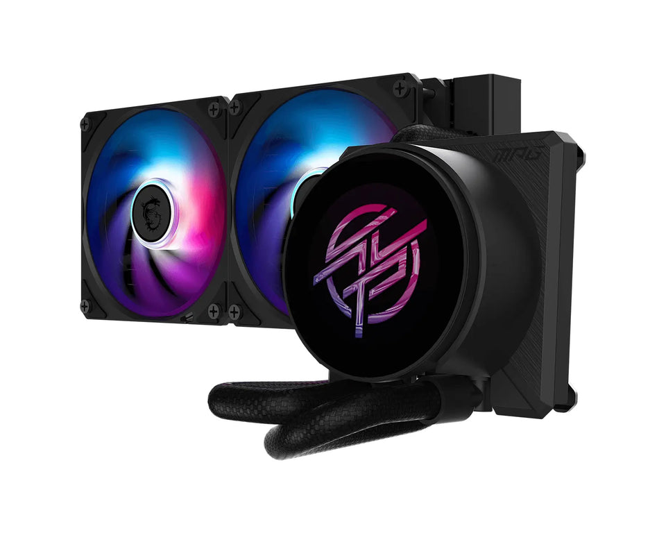 MSI MPG CORELIQUID P22 240 Computerkühlsystem Prozessor All-in-One-Flüssigkeitskühler 12 cm Schwarz