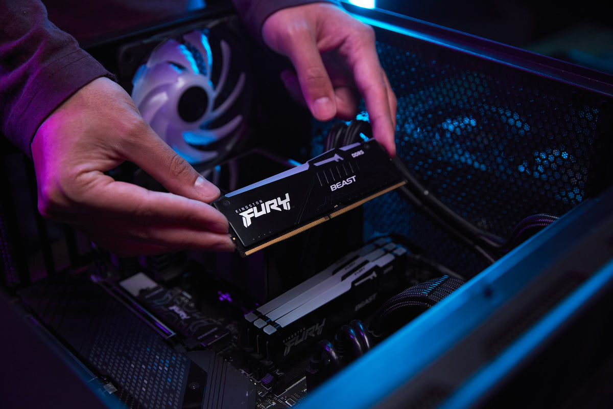 Kingston Technology FURY Beast 64 GB 6000 MT/s DDR5 CL36 DIMM (2er-Kit) RGB EXPO