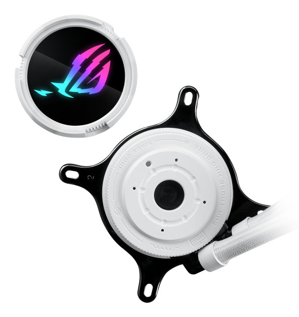 ASUS ROG Strix LC III 240 ARGB White Edition Prozessor Flüssigkeitskühlung 12 cm Weiß