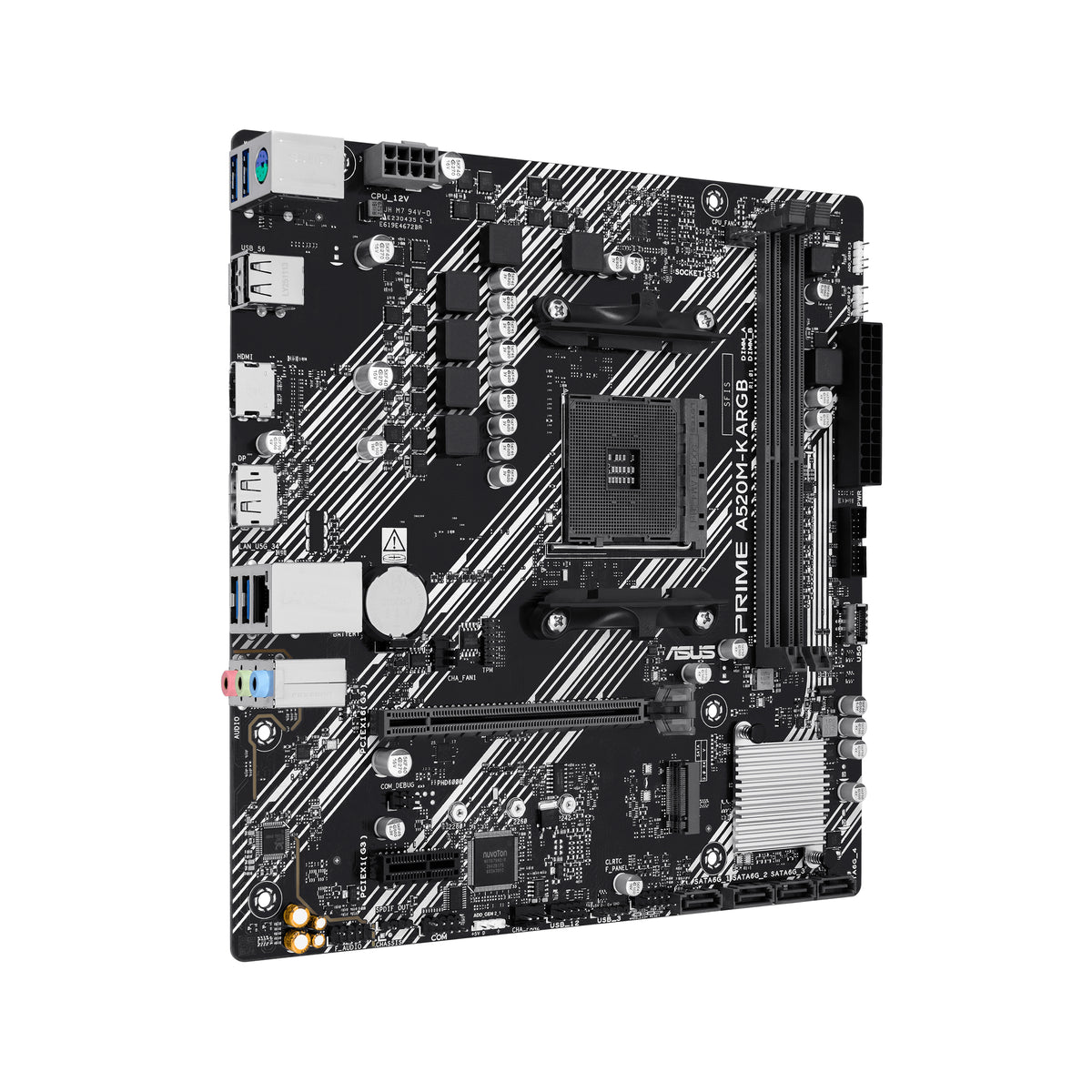 ASUS PRIME A520M-K ARGB AMD A520 Sockel AM4 micro ATX