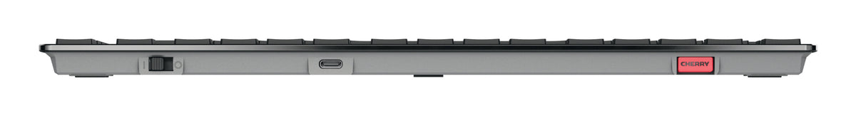 CHERRY KW X ULP 2.0 MINI Tastatur Heimbüro USB + RF Wireless + Bluetooth QWERTZ Deutsch Schwarz