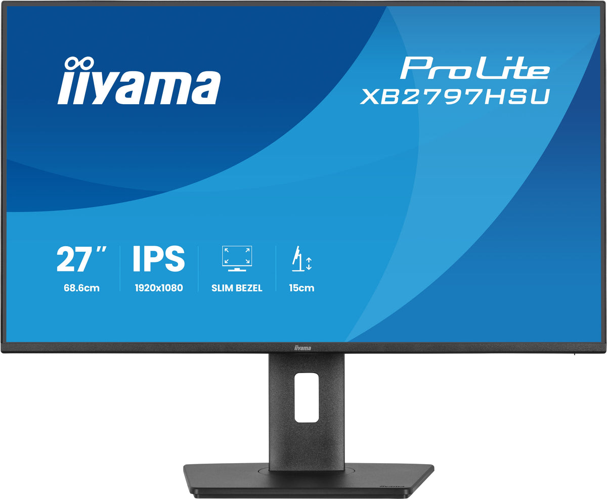 iiyama ProLite XB2797HSU-B1 Computerbildschirm 68,6 cm (27") 1920 x 1080 Pixel Full HD LED Schwarz