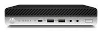 T1A HP EliteDesk 800 G4 Refurbished Intel® Core™ i5 i5-8500T 8 GB DDR4-SDRAM 256 GB SSD Windows 11 Pro Mini PC Mini-PC Schwarz, Silber
