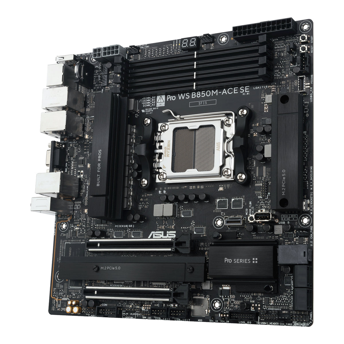 ASUS PRO WS B850M-ACE SE AMD B850 Sockel AM5 micro ATX