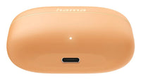 Hama Freedom Buddy II Kopfhörer True Wireless Stereo (TWS) im Ohr Anrufe/Musik Bluetooth Orange