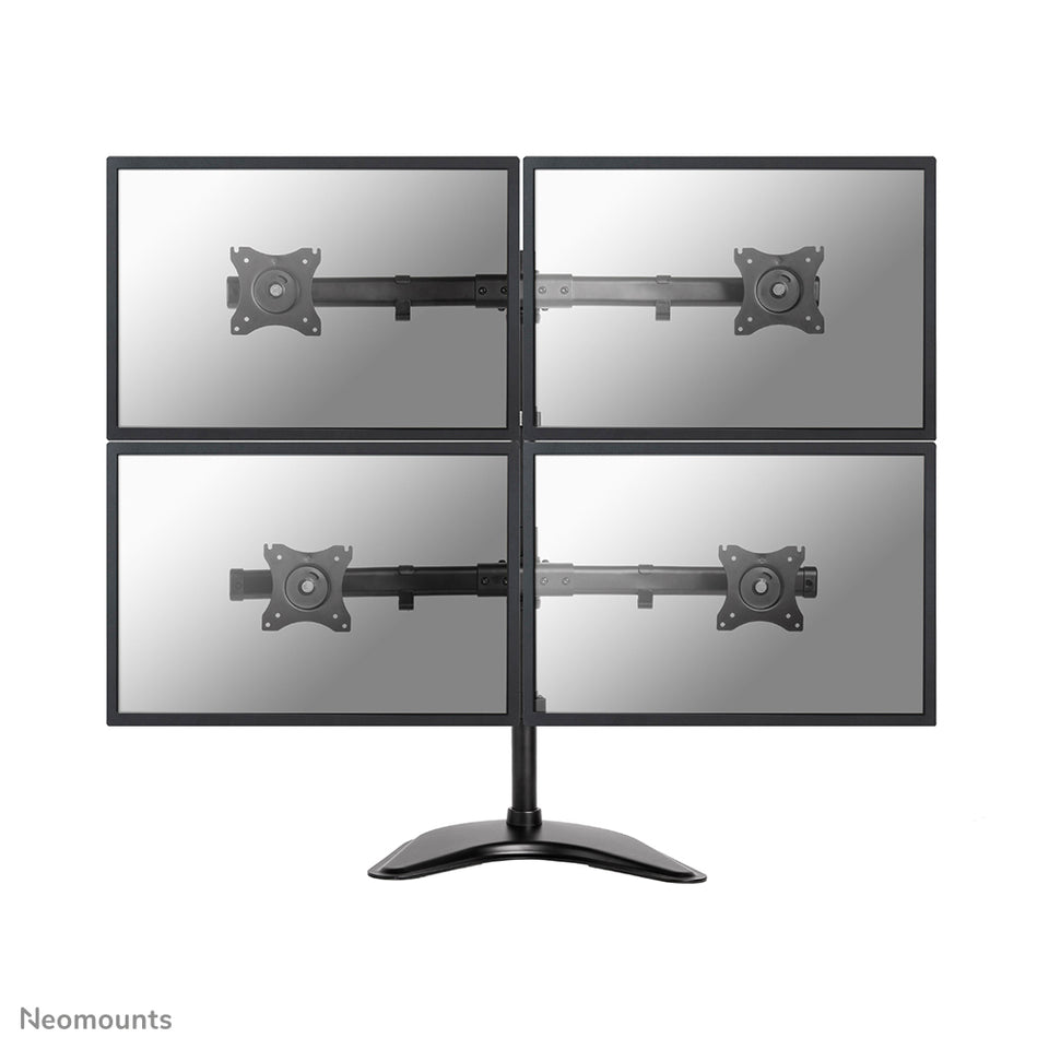 Supporto per monitor Neomounts NM-D335D4BLACK 10-27"