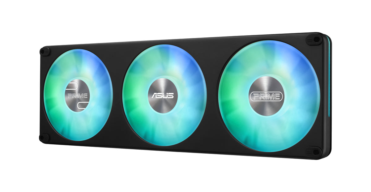 ASUS PRIME SLC II 360 ARGB LCD Processor All-in-One Liquid Cooler 12 cm Black 1 pc(s)
