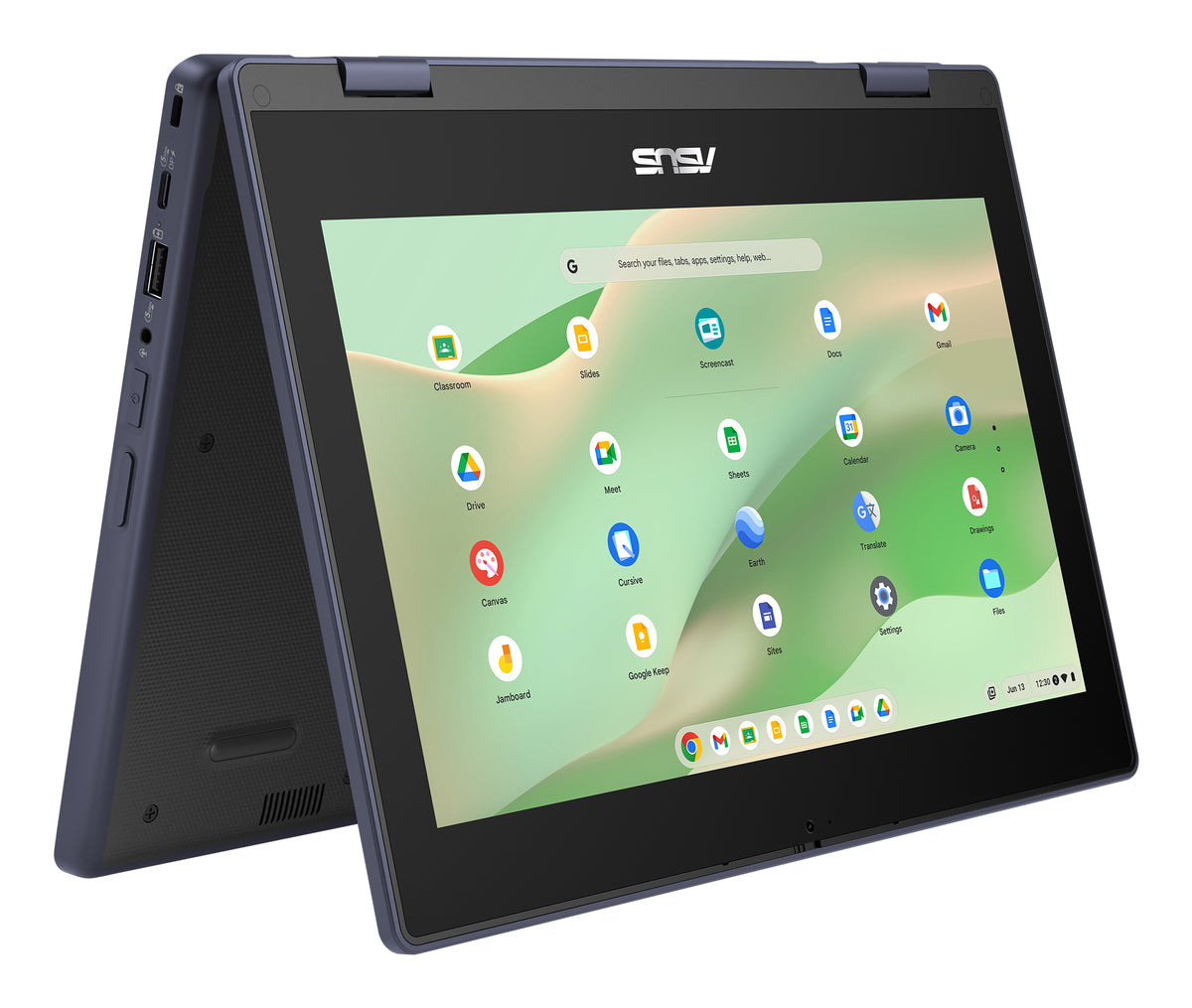 ASUS Chromebook CR11 Flip CR1104FTA-NS0404 Intel® N N150 29,5 cm (11.6") Touchscreen HD 8 GB LPDDR5-SDRAM 64 GB eMMC Wi-Fi 6 (802.11ax) ChromeOS Grau Schweiz