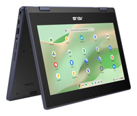 ASUS Chromebook CR11 Flip CR1104FTA-NS0404 Intel® N N150 29,5 cm (11.6") Touchscreen HD 8 GB LPDDR5-SDRAM 64 GB eMMC Wi-Fi 6 (802.11ax) ChromeOS Grau Schweiz