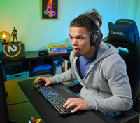 Trust GXT 866 Torix Tastatur Gaming USB QWERTZ Deutsch Schwarz