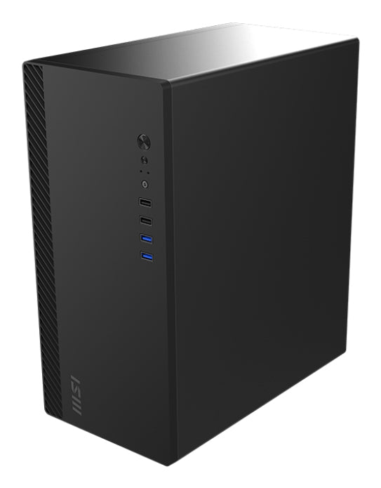 MSI PRO SHIELD M100P Computer-Gehäuse Midi Tower Schwarz