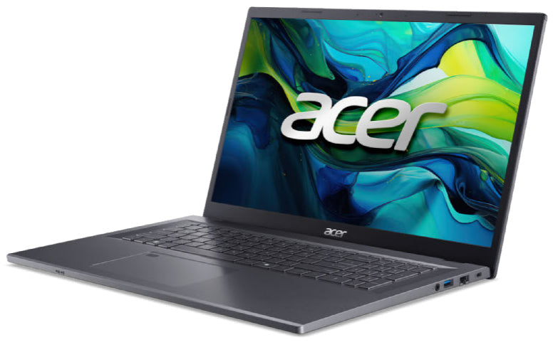Acer Aspire 17 A17-51GM-73K7 Intel® Core™ i7 150U Laptop 43,9 cm (17.3") Full HD 16 GB DDR4-SDRAM 1 TB SSD NVIDIA GeForce RTX 2050 Wi-Fi 6E (802.11ax) Windows 11 Home Grau QWERTZ Deutsch