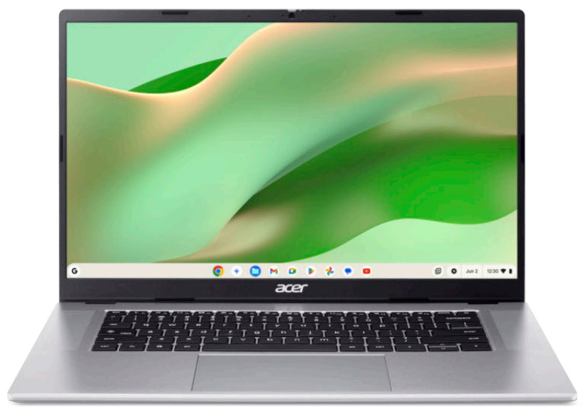 Acer Chromebook CB315-8H-88SE MediaTek Kompanio 540 39,6 cm (15.6") Full HD 8 GB LPDDR5x-SDRAM 128 GB eMMC Wi-Fi 6E (802.11ax) ChromeOS Silber QWERTZ Deutsch