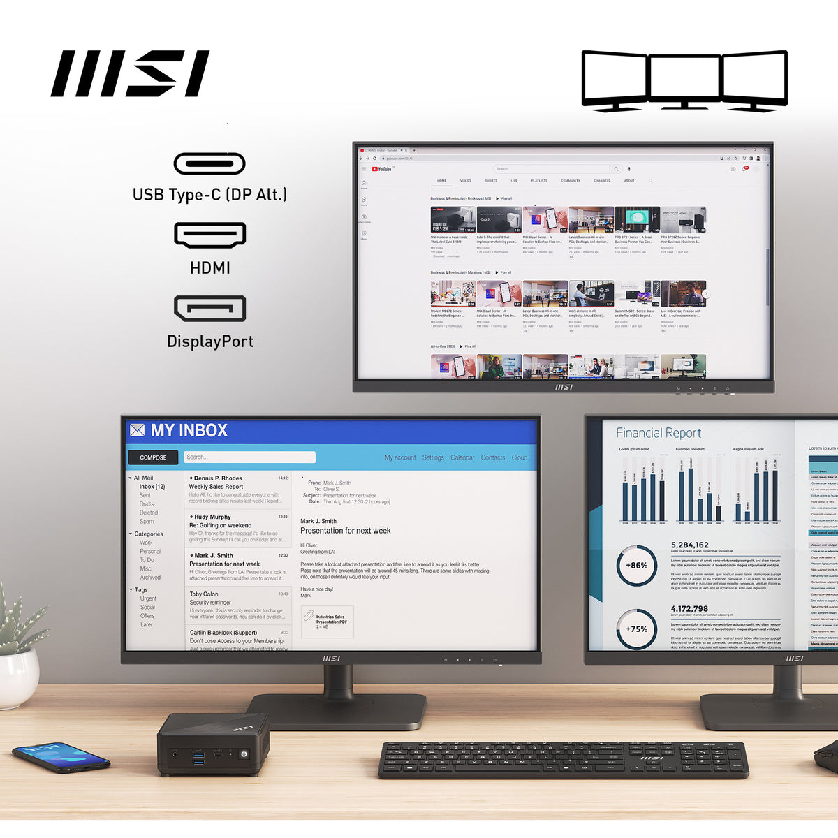 MSI Cubi N ADL-006DE Intel® N N200 4 GB DDR4-SDRAM 128 GB SSD Windows 11 Pro Mini PC Mini-PC Schwarz