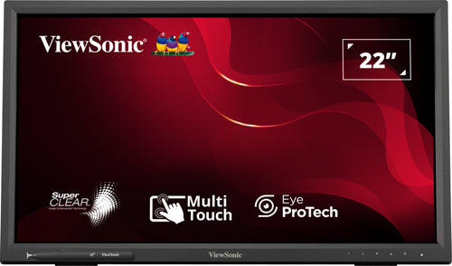 Viewsonic TD2223-2 Computerbildschirm 55,9 cm (22") 1920 x 1080 Pixel Full HD LCD Touchscreen Schwarz