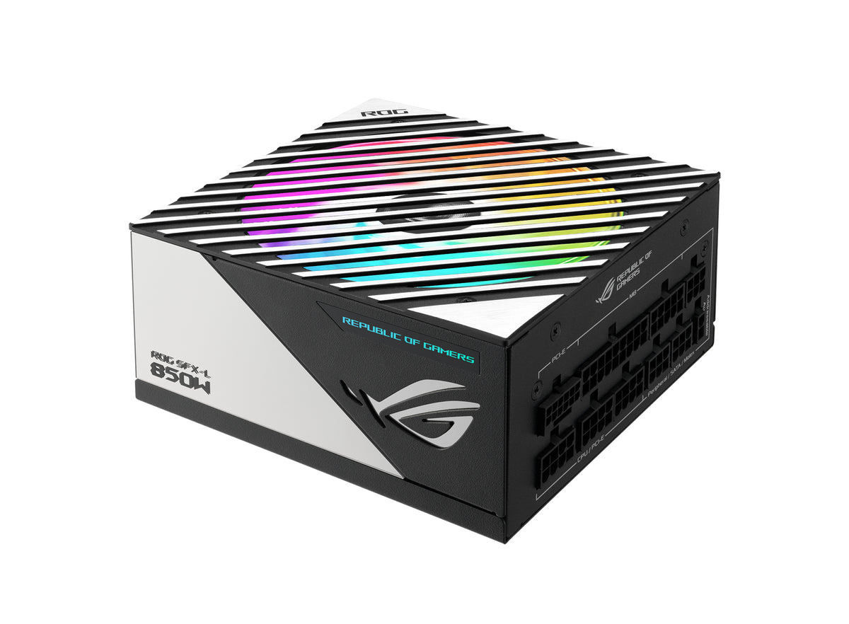 ASUS ROG Loki SFX-L 850W Platinum Netzteil 24-pin ATX Schwarz, Silber