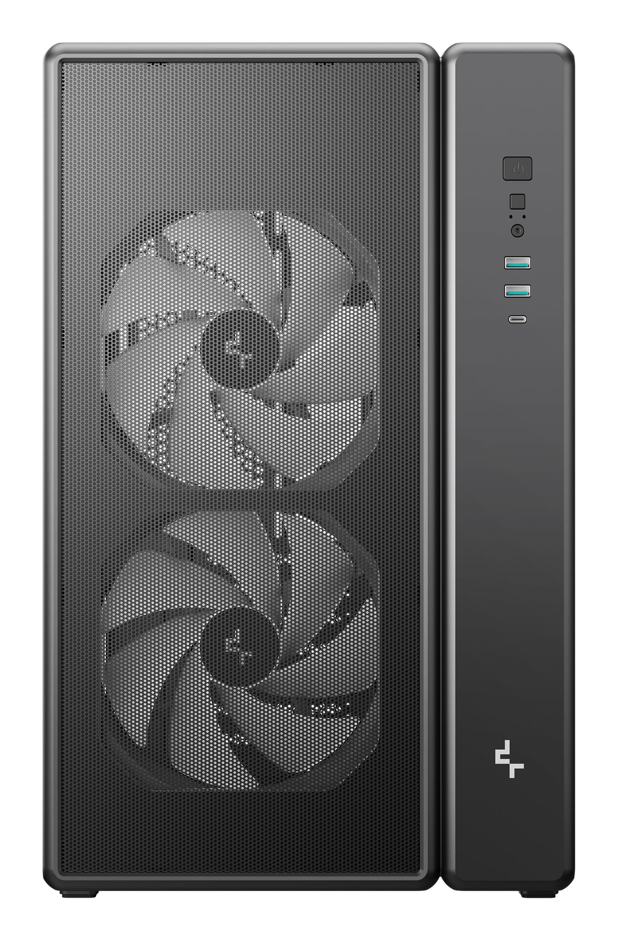 DeepCool CG590 MESH 2F Midi Tower Schwarz