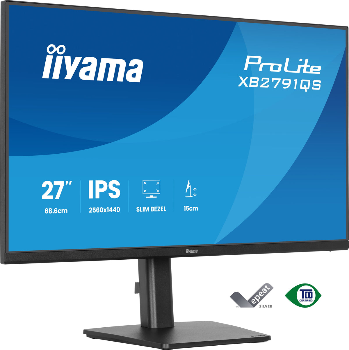 iiyama ProLite XB2791QS-B1 Computerbildschirm 68,6 cm (27") 2560 x 1440 Pixel Quad HD LED Schwarz
