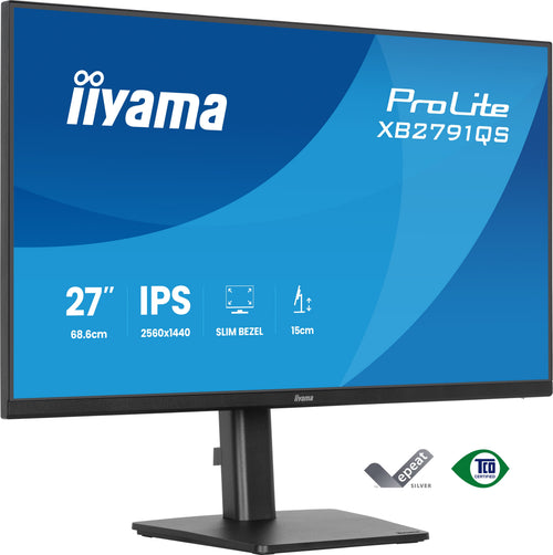 iiyama ProLite XB2791QS-B1 Computerbildschirm 68,6 cm (27") 2560 x 1440 Pixel Quad HD LED Schwarz