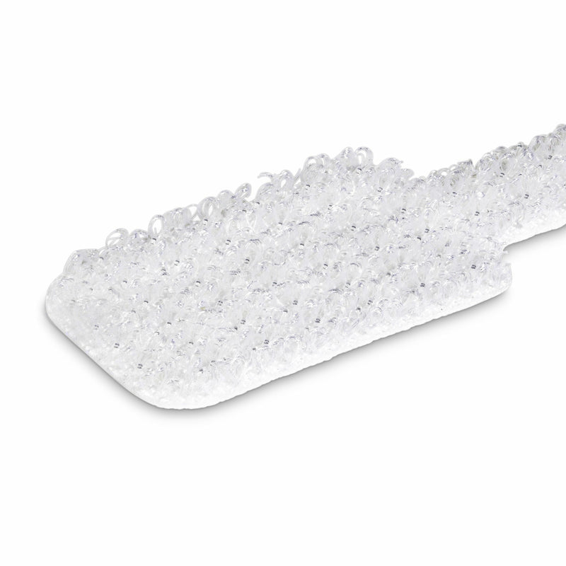 StarTech.com 9 cm Kabelschilder, 100 Stück, Weiß, Klettverschluss mit Beschriftungsfeld, Klettband Kabelbinder/Kabeletiketten für Kabelmarkierung, Kabelbeschriftung