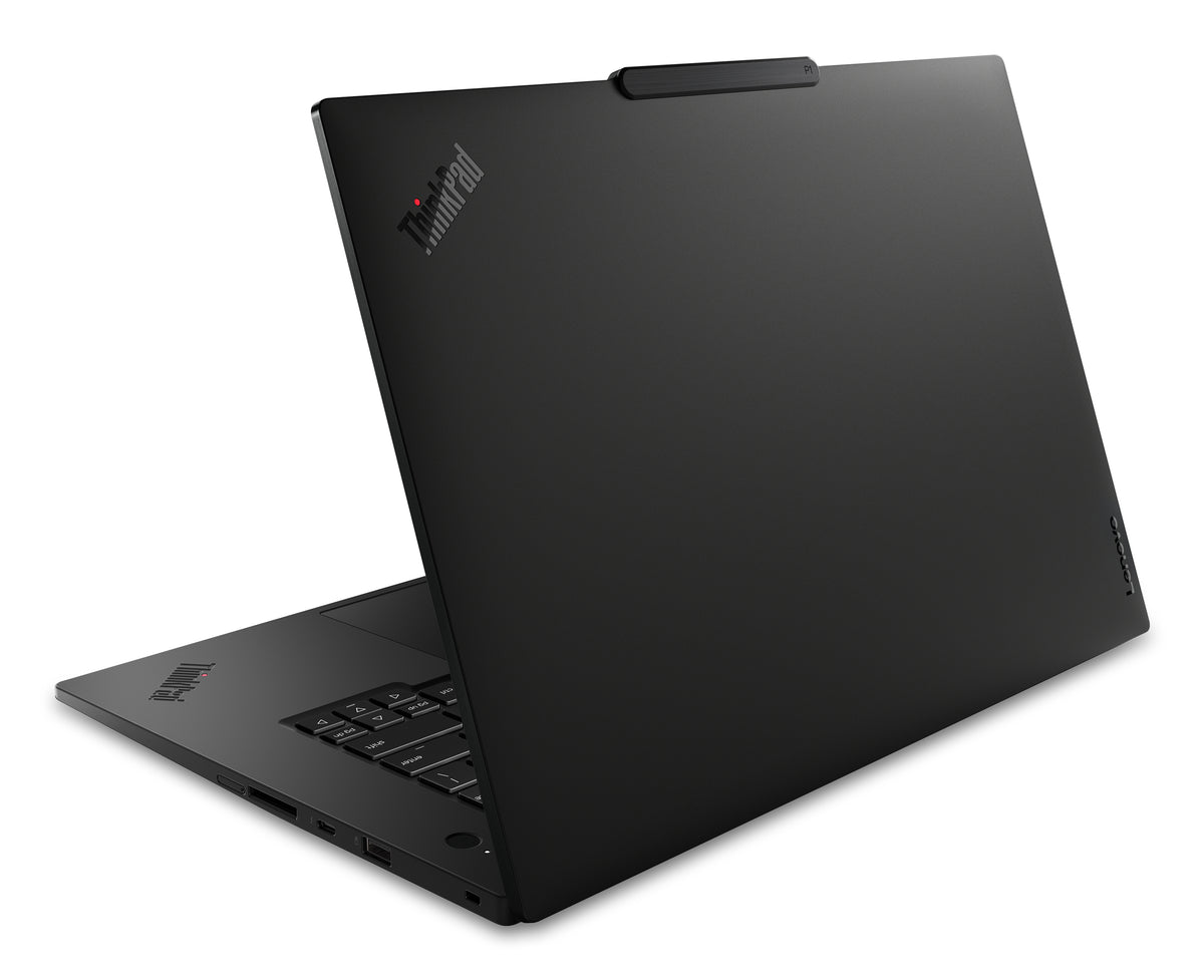 Lenovo ThinkPad P1 Gen 9 Intel Core Ultra 7 356H Mobiler Arbeitsplatz 40,6 cm (16") WUXGA 32 GB LPDDR5x-SDRAM 1 TB SSD NVIDIA RTX PRO 1000 Blackwell Wi-Fi 7 (802.11be) Windows 11 Pro Schwarz Deutsch