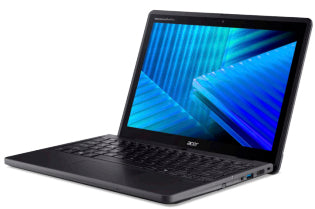 Acer TravelMate TMB312RN-31-TCO-P3G4 Intel® N N250 Hybrid (2-in-1) 31 cm (12.2") WUXGA 8 GB LPDDR5-SDRAM 256 GB SSD Wi-Fi 6E (802.11ax) Windows 11 Pro Education Deutsch Schwarz