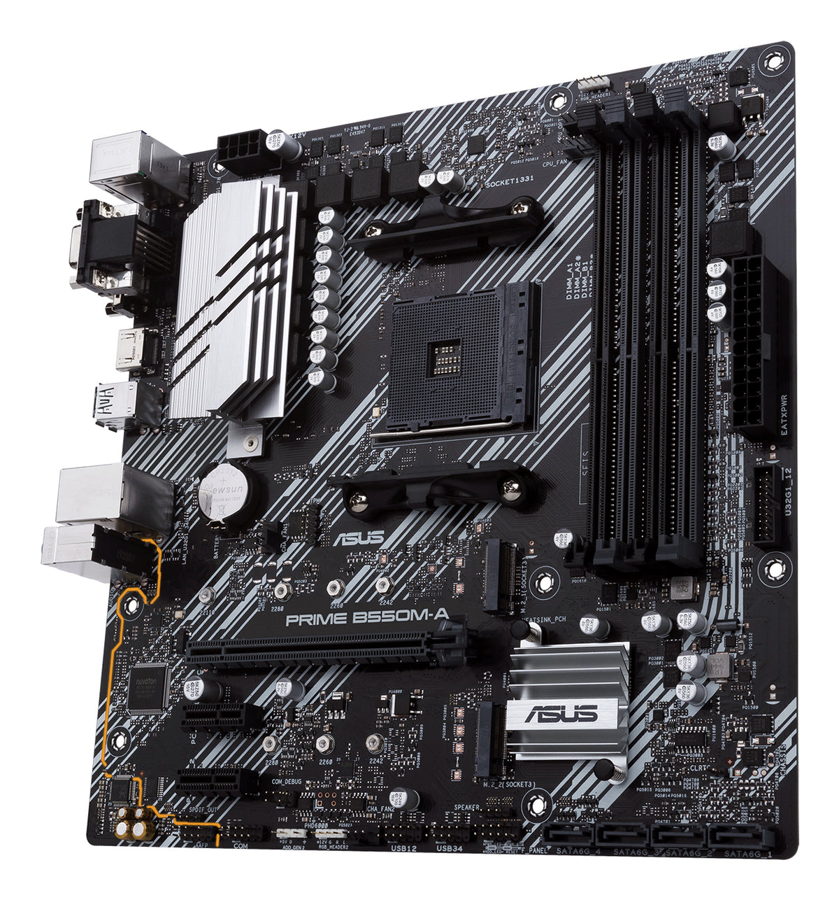 ASUS Prime B550M-A/CSM AMD B550 Sockel AM4 micro ATX