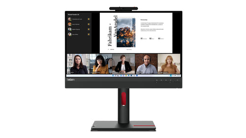 Lenovo ThinkCentre Tiny-In-One 22 Gen 5 Computerbildschirm 54,6 cm (21.5") 1920 x 1080 Pixel Full HD LED Schwarz