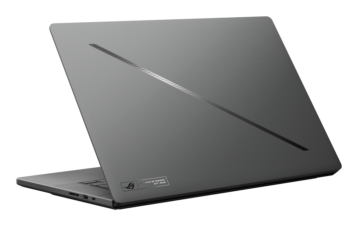 ASUS ROG Zephyrus G16 GU605CX-QR106W Intel Core Ultra 9 285H Laptop 40,6 cm (16") WQXGA 32 GB LPDDR5x-SDRAM 2 TB SSD NVIDIA GeForce RTX 5090 Wi-Fi 7 (802.11be) Windows 11 Home Deutsch Grau
