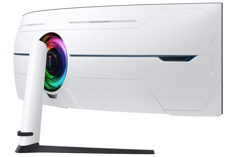Samsung G95NC Computerbildschirm 144,8 cm (57") 7680 x 2160 Pixel Dual UHD QLED Weiß