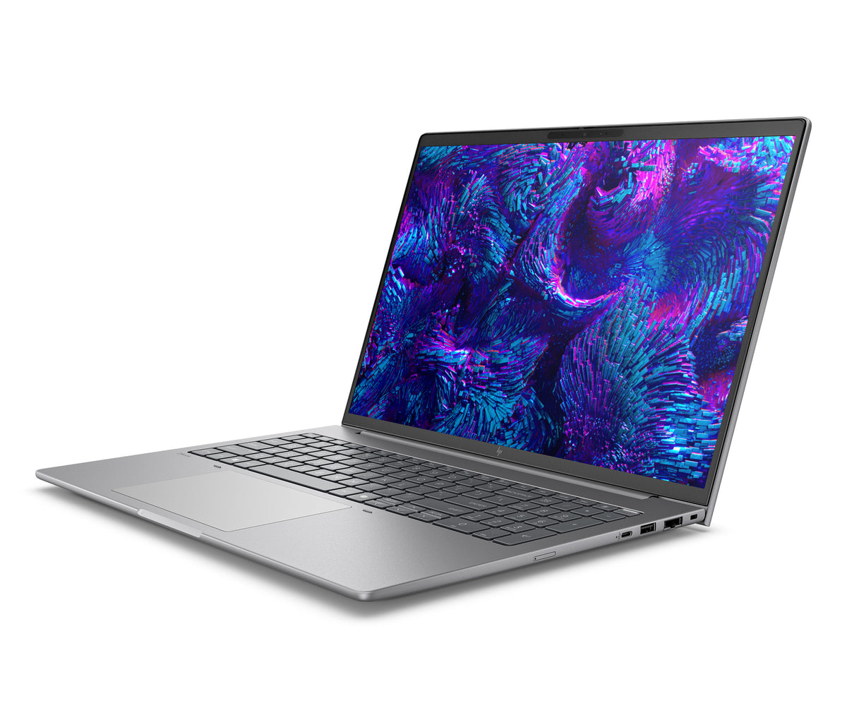 HP ZBook 8 G1i Intel Core Ultra 7 255H Mobiler Arbeitsplatz 40,6 cm (16") WQXGA 32 GB DDR5-SDRAM 2 TB SSD NVIDIA RTX PRO 500 Blackwell Wi-Fi 7 (802.11be) Windows 11 Pro Silber