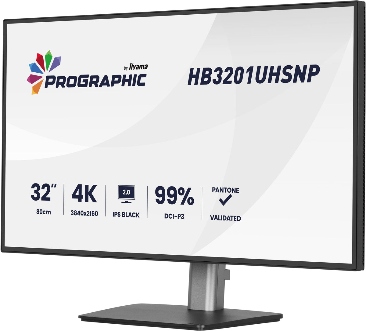 iiyama ProGraphic HB3201UHSNP-B1 Computerbildschirm 80 cm (31.5") 3840 x 2160 Pixel 4K Ultra HD Schwarz