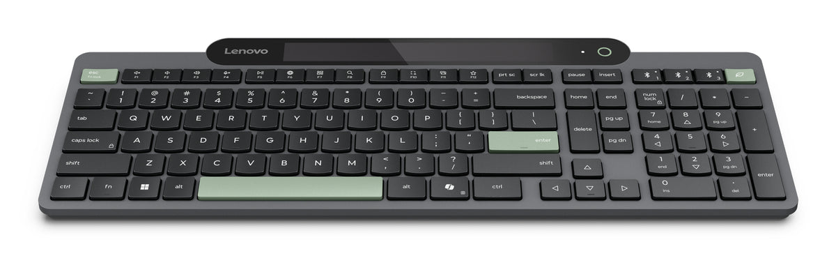 Lenovo 4Y41R69501 Tastatur Heimbüro Bluetooth Französisch, Deutsch Schwarz, Grün