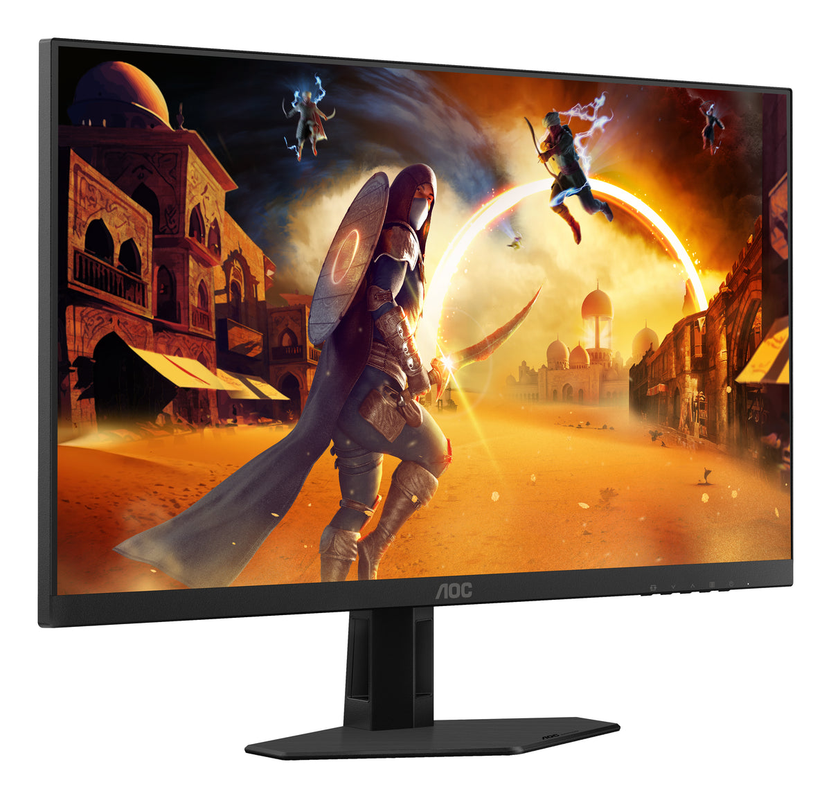 AOC G4 Q24G4RE Computerbildschirm 60,5 cm (23.8") 2560 x 1440 Pixel Quad HD LED Schwarz, Rot