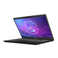 MSI Modern 15 H AI C2HMG-288FRNN Intel Core Ultra 5 225H Laptop 39,6 cm (15.6") Full HD 16 GB DDR5-SDRAM 512 GB SSD Wi-Fi 6E (802.11ax) Windows 11 Pro Schwarz AZERTY Französisch