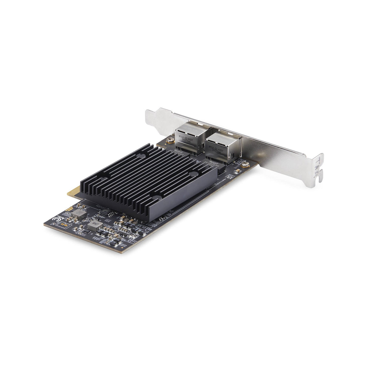 Scheda di rete Ethernet PCIe a 2 porte da 10 Gb StarTech.com, scheda di interfaccia di rete 10GbE, chipset Broadcom BCM57416, doppia porta RJ45 10GBase-T/Gigabit, scheda NIC, conforme TAA