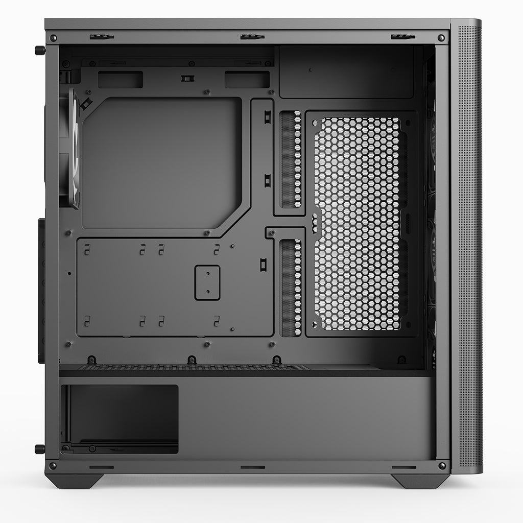 Aerocool D501A Midi Tower Schwarz