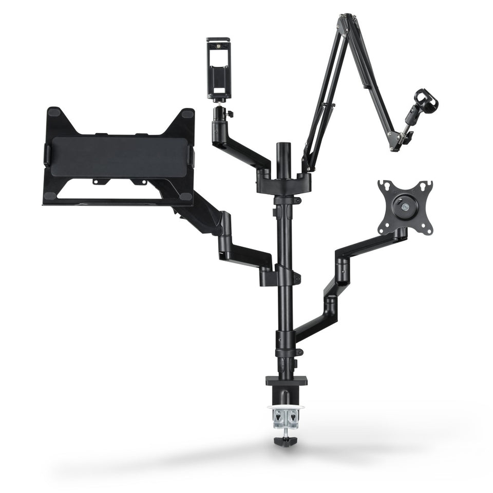 Hama 00004663 Flachbildschirm-Tischhalterung 81,3 cm (32") Tisch/Bank Schwarz