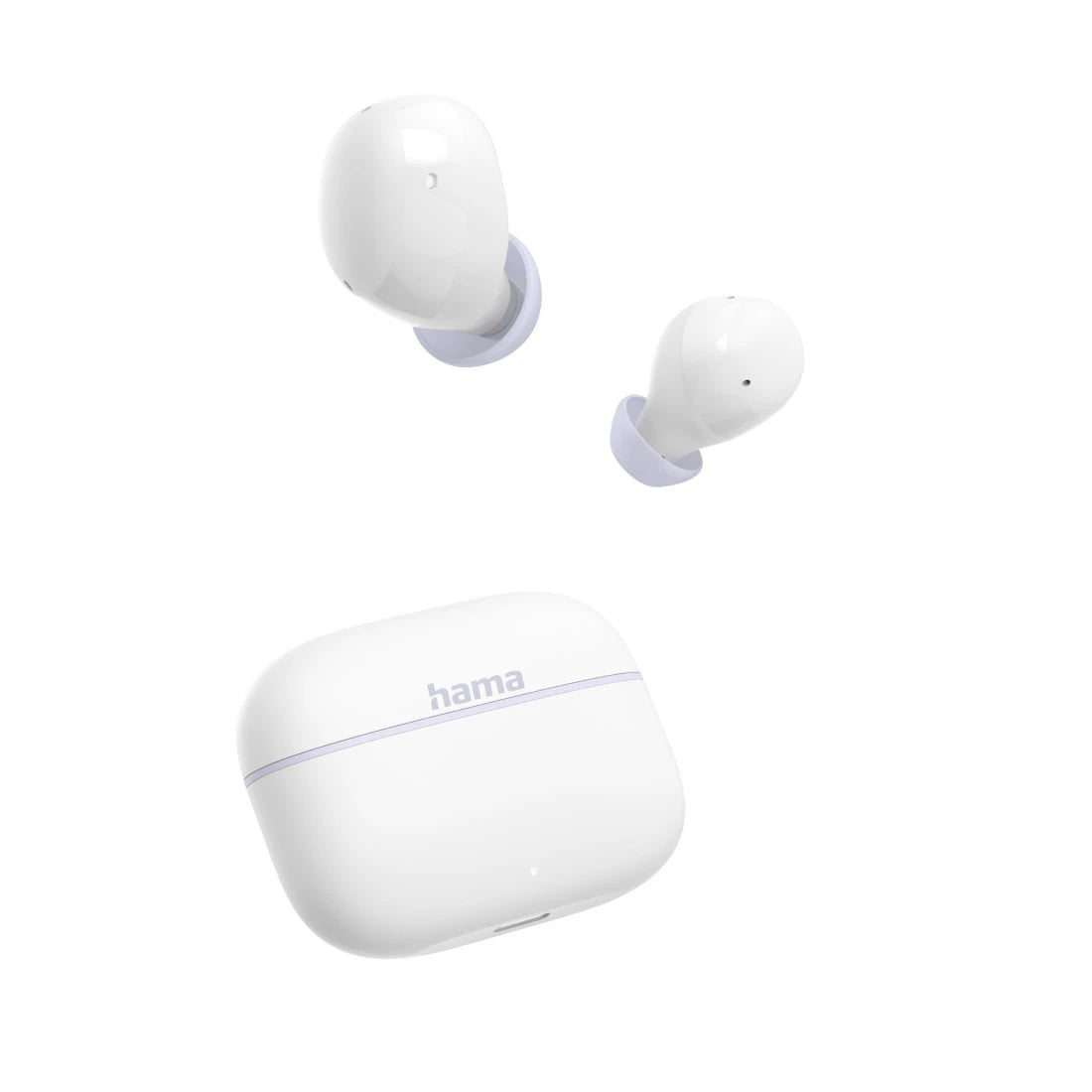 Hama Freedom Buddy II Kopfhörer True Wireless Stereo (TWS) im Ohr Anrufe/Musik Bluetooth Weiß